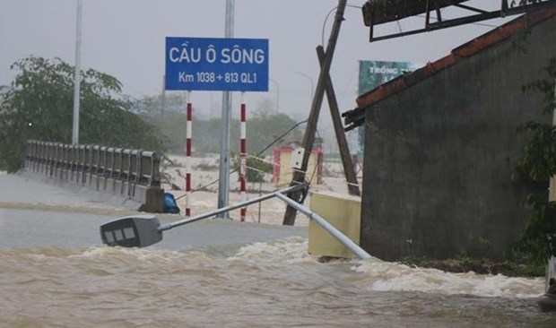 Проливные дожди наносят ущерб центральному региону hinh anh 1