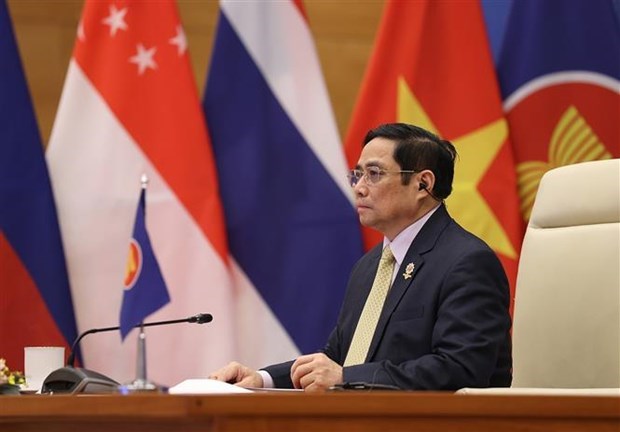 Премьер-министр: Вьетнам будет эффективно выполнять роль координатора отношении АСЕАН и Кореи hinh anh 1