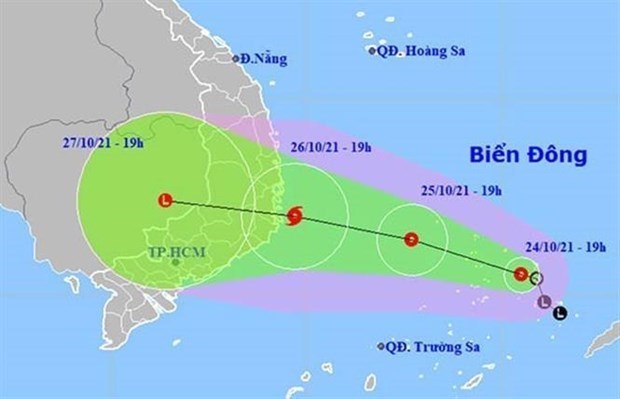 Местностям центрального региона приказано готовиться к приближающеися тропическои депрессии hinh anh 1