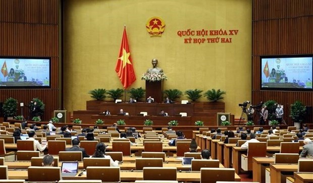 Депутаты НС обсуждают специфическую политику развития четырех населенных пунктов hinh anh 2