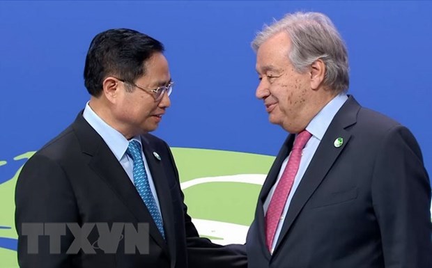 COP26: Премьер-министр Фам Минь Тьинь принял участие на церемонии открытия Саммита по климату hinh anh 1