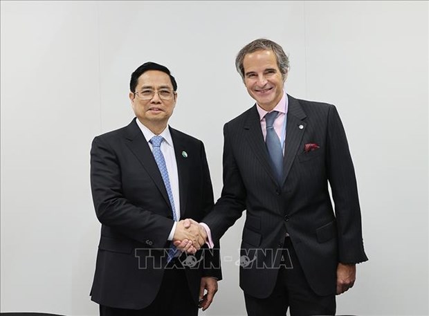 Премьер-министр Фам Минь Тьинь встретился с руководителями стран и международных организации hinh anh 4