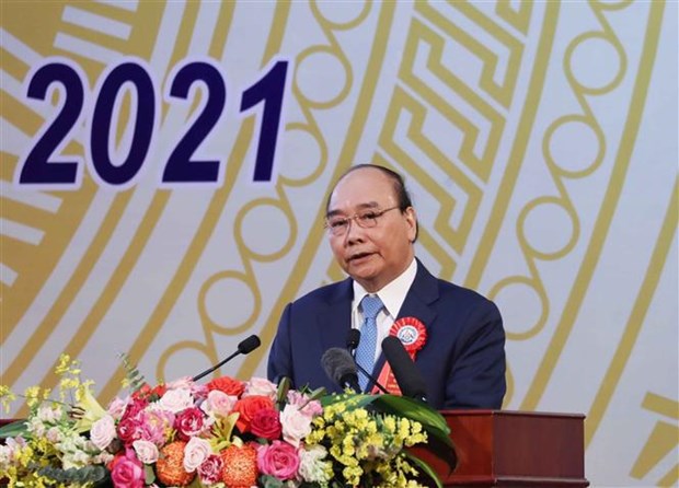 Президент Нгуен Суан Фук принял участие в праздновании 190-летия основания провинции Лангшон hinh anh 2