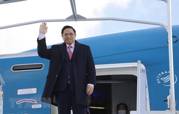 Премьер-министр Фам Минь Тьинь завершил официальныи визит во Французскую Республику hinh anh 1