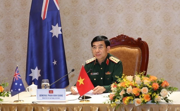 Министры обороны Вьетнама и Австралии провели переговоры hinh anh 1