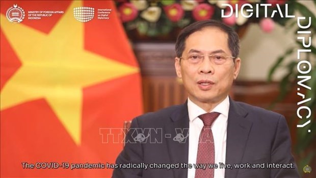 Вьетнам призывает страны региона воспользоваться возможностями цифровои дипломатии hinh anh 1
