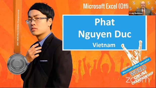 Вьетнамскии студент стал победителем конкурса Microsoft Office 2021 года hinh anh 1