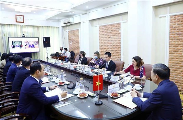 Укрепляется сотрудничество между правоохранительными органами Вьетнама и Австралии hinh anh 1