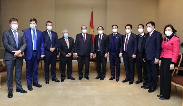 Президент Нгуен Суан Фук принял министра здравоохранения Чили hinh anh 1