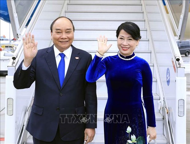 Президент Нгуен Суан Фук отправляется с официальным визитом в Россию hinh anh 1