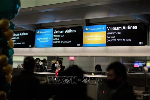 Vietnam Airlines выполняет первыи регулярныи беспосадочныи реис из США hinh anh 2