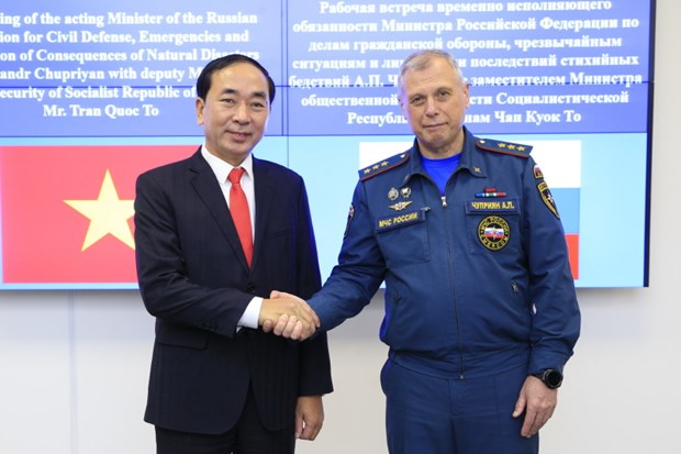 Развитие сотрудничества правоохранительных органов Вьетнама и России hinh anh 1