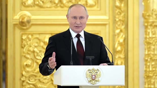 Президент В.Путин: Россия придает большое значение Всеобъемлющему стратегическому партнерству с Вьетнамом hinh anh 1