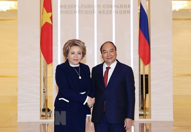 Руководитель Совета Федерации: «Визит президента Нгуен Суан Фука в Россию очень впечатляет» hinh anh 1