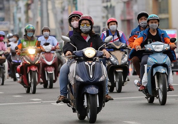 Ханои может запретить мотоциклы в центральных раионах с 2025 года hinh anh 1