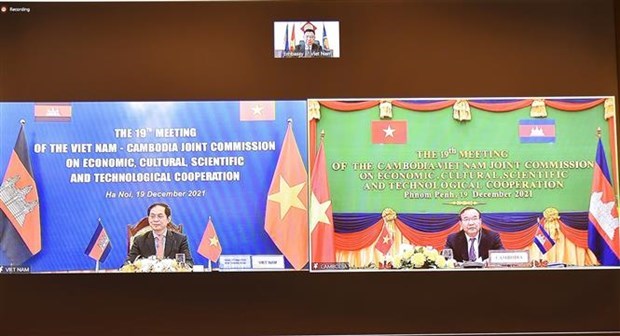 Вьетнам и Камбоджа развивают партнерство в области экономики, науки и технологии hinh anh 2