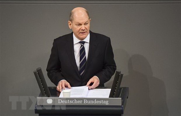 Глава КПВ поздравил новых лидеров Германии hinh anh 1