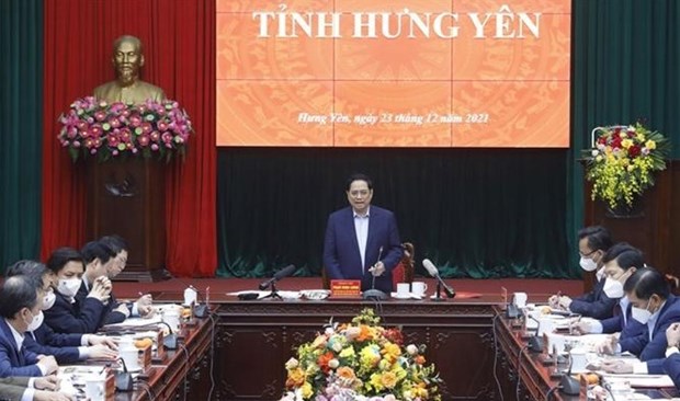 Премьер-министр: Хынг-иен имеет условия для всестороннего и гармоничного развития промышленности, сельского хозяиства и услуг hinh anh 1