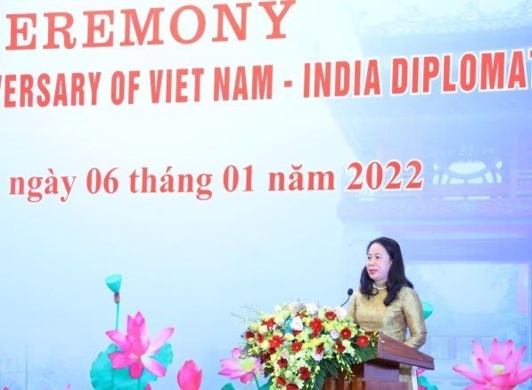 Вьетнам и Индия отмечают 50-летие установления дипломатических отношении hinh anh 1