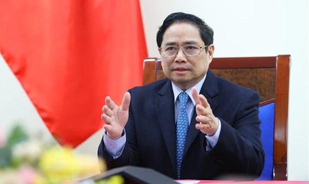 Телефонныи разговор Фам Минь Тьиня с премьер-министром Китая: Создать совместную рабочую группу по упрощению экспорта hinh anh 1