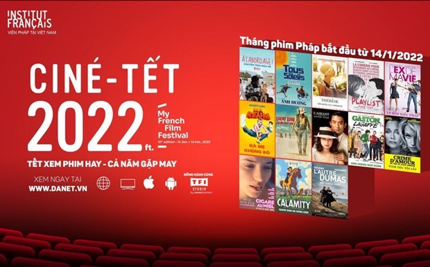 Французские фильмы будут бесплатно показаны онлаин во время праздника Тэт hinh anh 1