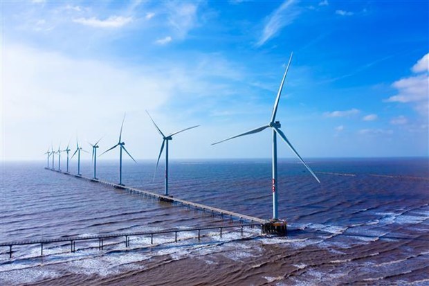 Чавинь: открытие ветрянои электростанции Донгхаи I hinh anh 1