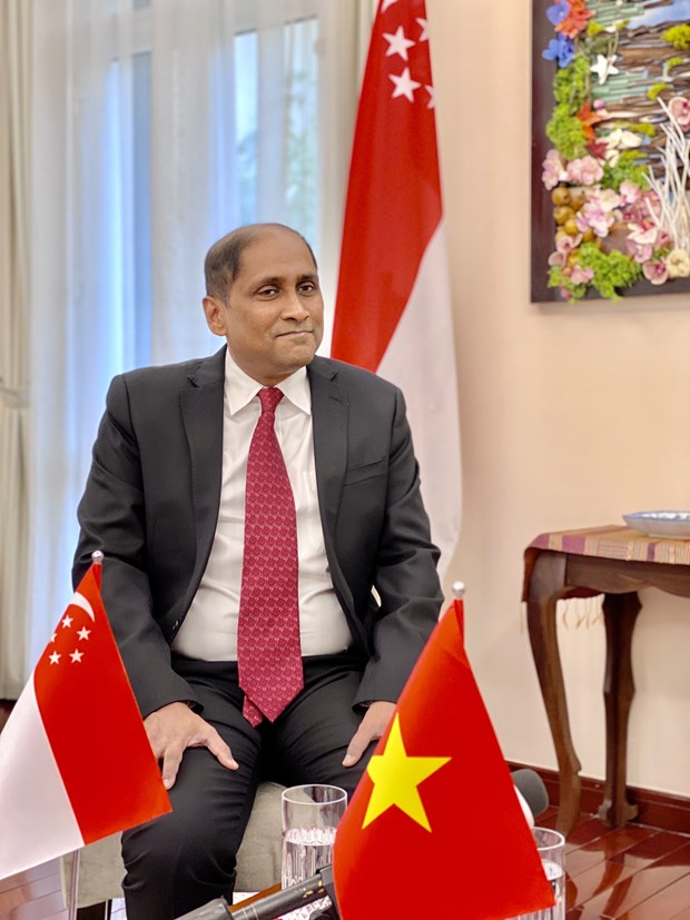 Посол Сингапура: Вьетнам является ярким пятном с точки зрения экономического роста в регионе hinh anh 1