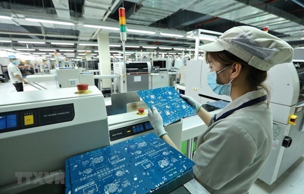 Стоимость промышленного производства Киенжанга выросла более чем на 9,48% в январе hinh anh 1