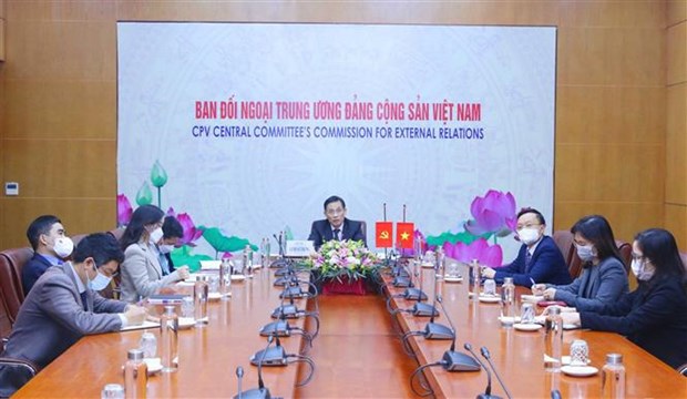 Партииные чиновники Вьетнама и Индии провели переговоры hinh anh 1