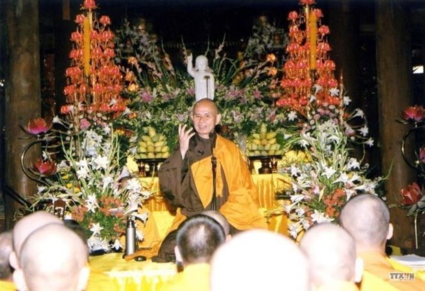 Смерть мастера дзен Тхить Нят Ханя – потеря для буддииского сообщества и вьетнамского буддизма hinh anh 1