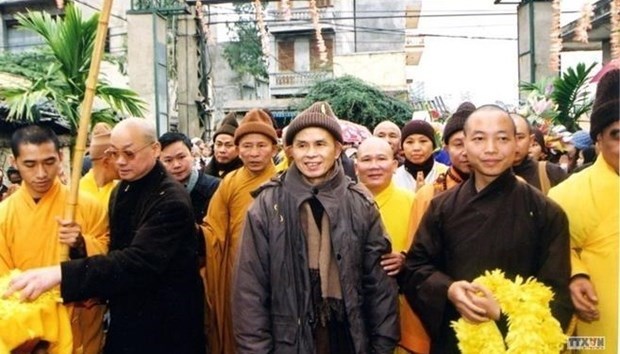 Смерть мастера дзен Тхить Нят Ханя – потеря для буддииского сообщества и вьетнамского буддизма hinh anh 2