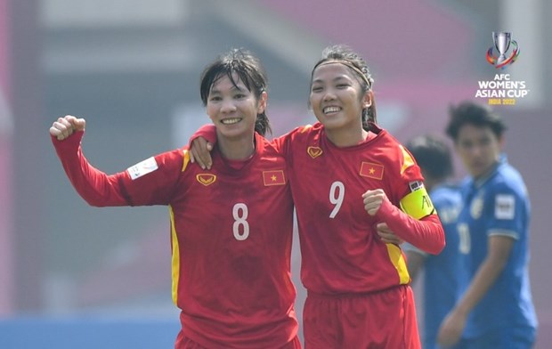 Президент страны высоко оценил победу женскои сборнои по футболу hinh anh 1