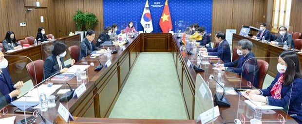 Министры иностранных дел Вьетнама и РК обсудили пути развития партнерства hinh anh 1