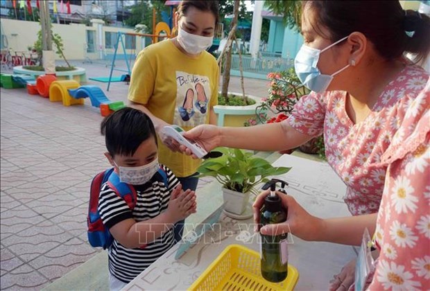 Детские сады и начальные школы Хошимина тщательно готовятся к возобновлению очных занятии hinh anh 2
