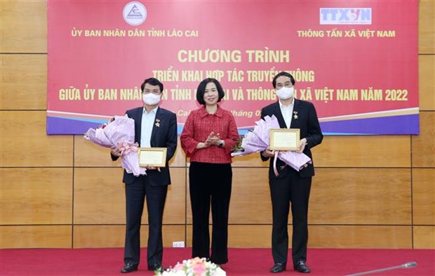 Вьетнамское информационное агентство и провинция Лаокаи укрепляют коммуникационное сотрудничество hinh anh 2