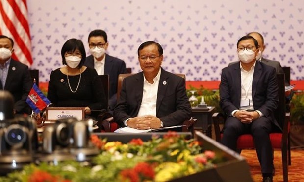 Открылась узкая встреча министров иностранных дел стран АСЕАН hinh anh 1