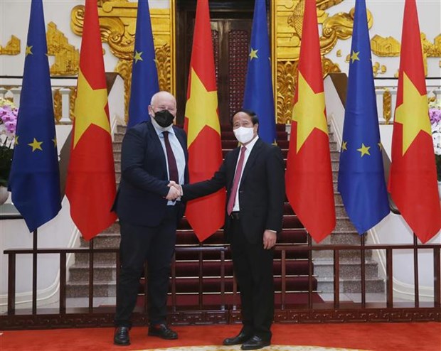 Вьетнам и ЕС укрепляют сотрудничество в области реагирования на изменение климата hinh anh 1