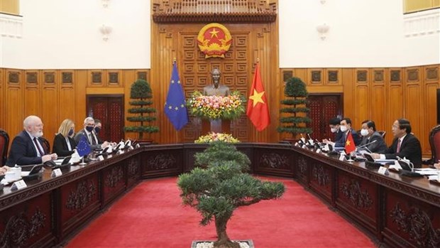 Вьетнам и ЕС укрепляют сотрудничество в области реагирования на изменение климата hinh anh 2