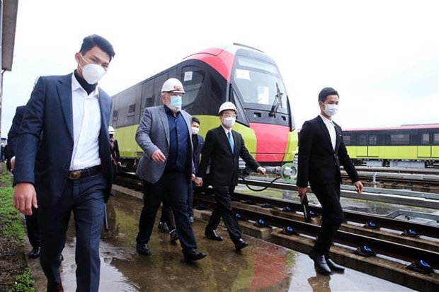 Ханои ускорит строительство станции метро Ньен-Ханои hinh anh 1