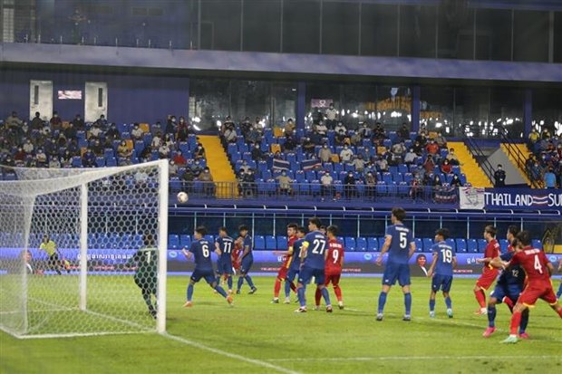 U23 Вьетнам одержал победу со счетом 1:0 над Таиландом в чемпионате AFF hinh anh 3