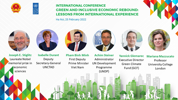 Международная конференция по содеиствию восстановлению «зеленои» экономики во Вьетнаме hinh anh 1