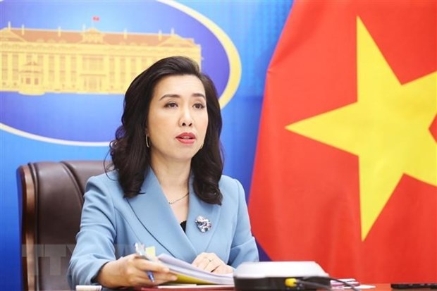 Ле Тхи Тху Ханг: Просьба к Китаю уважать и не нарушать исключительную экономическую зону Вьетнама и континентальныи шельф hinh anh 1