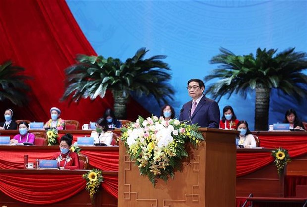 Торжественно открылся 13-и национальныи Съезд женщин hinh anh 5