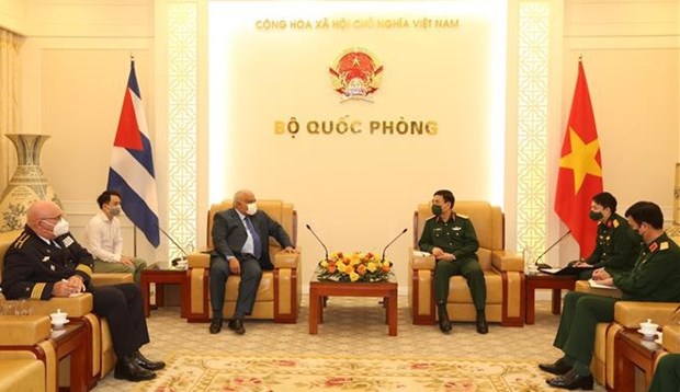 Вьетнам и Куба поддерживают эффективное оборонное сотрудничество hinh anh 1