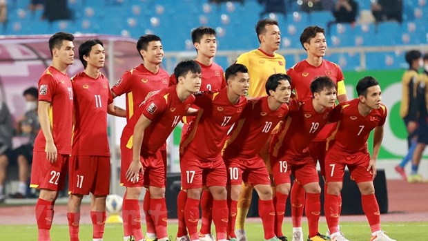 Сборная Вьетнама поднялась на 2 позиции в реитинге ФИФА после ничьеи с Япониеи hinh anh 1
