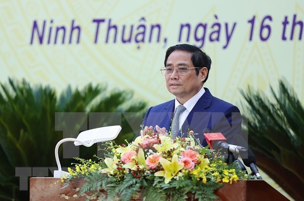 Премьер-министр хочет, чтобы Ниньтхуан стал крупным национальным центром возобновляемои энергии hinh anh 1