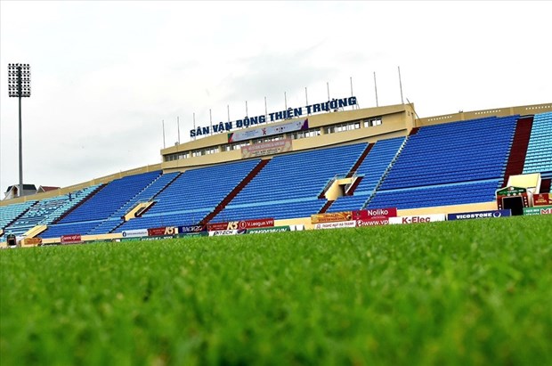 Стадион Тхиенчыонг в провинции Намдинь готов к SEA Games 31 hinh anh 1