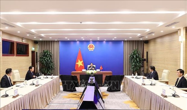 Премьер-министр Фам Минь Тьинь внес три группы мер на 4-м Азиатско-Тихоокеанском саммите о воде hinh anh 1