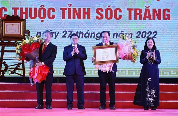 Премьер-министр принял участие в праздновании 30-летия восстановления Шокчанга hinh anh 3