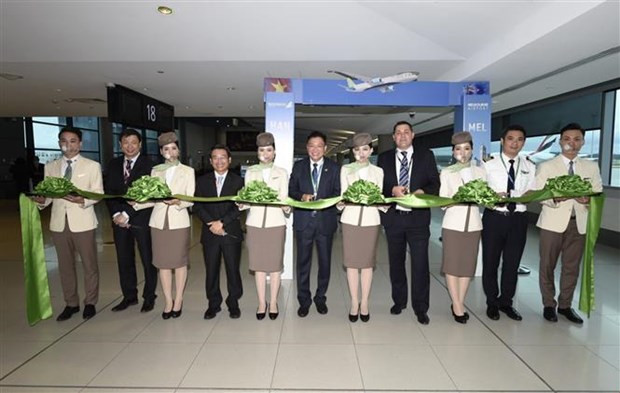 Bamboo Airways официально открыла реис Мельбурн-Ханои hinh anh 2